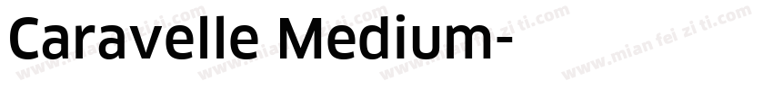 Caravelle Medium字体转换